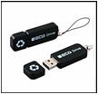 usb,minne,&aring;tervunnen,plast,eco