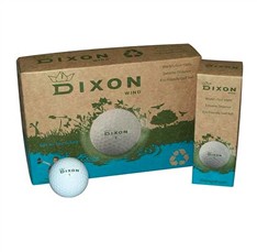 dixon milj&ouml;v&auml;nliga golfbollar med tryck