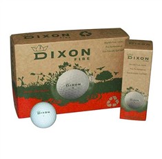 milj&ouml;v&auml;nliga golfbollar med tryck dixon