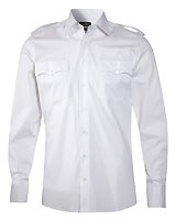 pilotskjorta med l&aring;ng &auml;rm